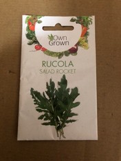 QUANTITY OF RUCOLA SALAD ROCKET SEEDS RRP £145: LOCATION - RACK E