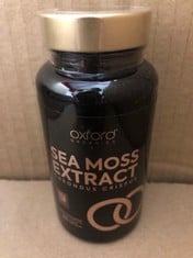 25 X SEA MOSS EXTRACT FOOD SUPPLEMENTS BEST BEFORE 07/2025 RRP £125: LOCATION - RACK A