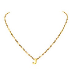 QUANTITY OF ASSORTED ITEMS TO INCLUDE SUPLIGHT GOLD PLATED INITIAL LETTER NECKLACE J, DAINTY SMALL DELICATE HYPOALLERGNIC MONOGRAM ALPHABET CHOKER NECKLACE FOR WOMEN TEEN GIRLS RRP £260: LOCATION - R