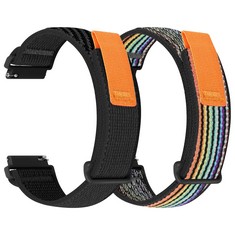 QUANTITY OF ASSORTED ITEMS TO INCLUDE TUMPCEZ-TRAIL LOOP NYLON STRAP-20MM 22MM QUICK RELEASE SPORT REPLACEMENT STRAP-CHOOSE COLOUR & WIDTH RRP £244: LOCATION - RACK F