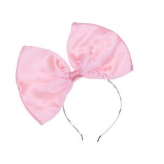 QUANTITY OF ASSORTED ITEMS TO INCLUDE LURROSE HUGE BOW HEADBAND LARGE BOWKNOT HAIRBAND HALLOWEEN AND CHRISTMAS PARTY HAIR ACCESSORIES FOR WOMAN GIRL  PINK,  RRP £333: LOCATION - RACK A