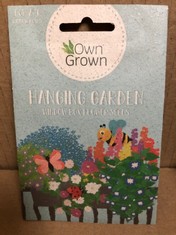 QUANTITY OF HANGING GARDEN WINDOW BOX FLOWER SEEDS RRP £166: LOCATION - RACK A