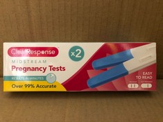 QUANTITY OF PREGNANCY TESTING KITS RRP £115: LOCATION - RACK G