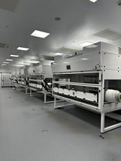 Qty 5 x Contained Air Solutions BioMAT 2 Robotic Enclosure Hoods (Crated Batch 7 - Consisting of 10 x Oversized Pallets)