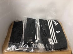 3 X ADIDAS HS3543 TIRO 23 L PNT Y PANTS UNISEX BLACK SIZE 1314: LOCATION - A RACK