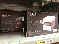 2 X ROBERTS SOUND 48 CD CLOCK RADIO: LOCATION - B RACK