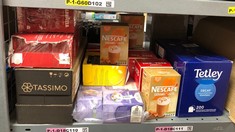 QUANTITY OF ITEMS TO INCLUDE NEW 8 MUGS NESCAFE GOLD COFFEE (CARAMEL LATTE) - SOME MAY BE PAST BEST BEFORE: LOCATION - B RACK