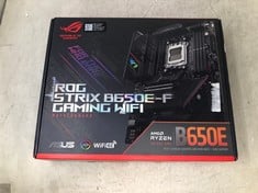 ASUS ROG STRIX B650E-F GAMING WIFI AMD RYZEN AM5 ATX MOTHERBOARD, 12 + 2 POWER STAGES, DDR5, THREE M.2 SLOTS, PCIE 5.0, WIFI 6E, 2.5G LAN, USB 3.2 GEN 2X2 TYPE-C PORT, AND AURA SYNC RGB.: LOCATION -