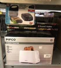 QUANTITY OF ITEMS TO INCLUDE PIFCO WHITE TOASTER 2 SLICE - AFFORDABLE, VARIABLE BROWNING CONTROLS, AUTO SHUT-OFF, REMOVABLE CRUMB TRAY, AND USER-FRIENDLY KITCHEN ESSENTIAL - COMPACT 2 SLICE TOASTER F