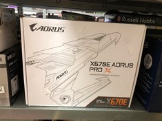 AORUS X670E PRO X GAMING MOTHERBOARD:: LOCATION - D RACK