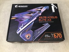 GIGABYTE AORUS X670 ELITE AX GAMING MOTHERBOARD: LOCATION - A RACK