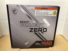 MSI B650M PROJECT ZERO GAMING MOTHERBOARD: LOCATION - E RACK