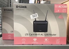 QUANTITY OF ITEMS TO INCLUDE D-LINK DWR-953 V 2 LTE CAT4 WIFI AC1200 ROUTER, FAST 4G DOWNLOAD UP TO 150 MBPS, AC1200 WI-FI, 4 X GIGABIT PORT, GIGABIT INTERNET PORT, EXTERNAL ANTENNAS, UNLOCKED FOR AL