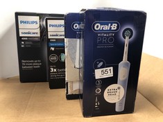 QUANTITY OF ITEMS TO INCLUDE ORAL-B PRO VITALITY: LOCATION - G RACK