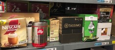 QUANTITY OF ITEMS TO INCLUDE ILLY COFFEE, CLASSICO GROUND COFFEE, MEDIUM ROAST, 100% ARABICA COFFEE BEANS, 250G - SOME MAY BE PAST BEST BEFORE: LOCATION - G RACK