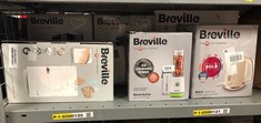 QUANTITY OF ITEMS TO INCLUDE BREVILLE BLEND ACTIVE PERSONAL BLENDER & SMOOTHIE MAKER | 350W | 2 PORTABLE BLEND ACTIVE BOTTLES (600ML) | LEAK PROOF LIDS | WHITE & GREEN [VBL246]: LOCATION - G RACK