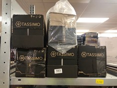 QUANTITY OF TASSIMO COFFEE PODS - SOME MAY BE PAST BEST BEFORE: LOCATION - G RACK