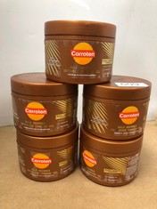 5 X CARROTEN GOLD SHIMMER INTENSIVE TANNING GEL: LOCATION - G RACK