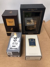 QUANTITY OF ITEMS TO INCLUDE TOBACCO TOUCH BY MAISON ALHAMBRA FOR MEN - 2.7 OZ EDP SPRAY: LOCATION - G RACK