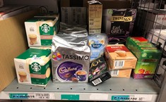 QUANTITY OF ITEMS TO INCLUDE L'OR ESPRESSO LAOS LIMITED CREATIONS COFFEE PODS X10 (PACK OF 10, TOTAL 100 CAPSULES) - SOME ITEMS MAY BE PAST BEST BEFORE DATE: LOCATION - I RACK