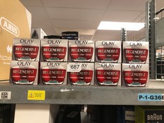 10 X OLAY REGENERIST HYDRATE FIRM RENEW DAY CREAM: LOCATION - I RACK