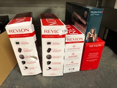 QUANTITY OF ITEMS TO INCLUDE REVLON ONE-STEP HAIR DRYER AND VOLUMIZER FOR MID TO LONG HAIR (ONE-STEP, 2-IN-1 STYLING TOOL, IONIC AND CERAMIC TECHNOLOGY, UNIQUE OVAL DESIGN) RVDR5222: LOCATION - A