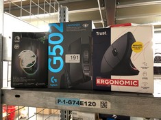 QUANTITY OF TECH & GAMING ITEMS TO INCLUDE LOGITECH G502 LIGHTSPEED WIRELESS GAMING MOUSE, HERO 25K SENSOR, 25,600 DPI, RGB, ADJUSTABLE WEIGHTS, 11 PROGRAMMABLE BUTTONS, LONG BATTERY LIFE, ON-BOARD M