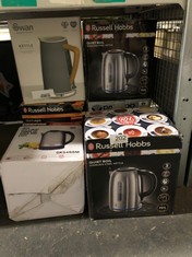 QUANTITY OF KITCHEN AND APPLIANCES ITEMS TO INCLUDE GEEPAS STAINLESS STEEL KETTLE : LOCATION - B