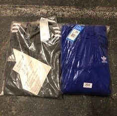 ADIDAS MEN'S CON22 PRE JKT TRACKSUIT JACKET, TEAM GREY FOUR, M + ADIDAS ORIGINALS ESSENTIALS BLUE HOODIE : LOCATION - C RACK