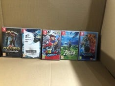 QUANTITY OF ITEMS TO INCLUDE MINECRAFT LEGENDS (NINTENDO SWITCH)::: LOCATION - D RACK