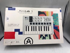 ARTURIA MINILAB 3 UNIVERSAL MIDI CONTROLLER: LOCATION - A