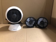 QUANTITY OF ITEMS TO INCLUDE DESKTOP USB FANS: LOCATION - D RACK