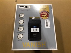 WAHL 5 STAR VANISH SHAVER, BARBER SHAVERS, FOIL SHAVER, CLOSE SHAVING, FINISHING TOOLS, BLENDING, LIGHTWEIGHT, CORDLESS, BARBERS SUPPLIES.:: LOCATION - D RACK