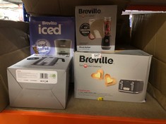 QUANTITY OF KITCHEN & APPLIANCES ITEMS TO INCLUDE BREVILLE EDGE LOW STEAM KETTLE | 1.7L | 3KW FAST & QUIET BOIL KETTLE | ENERGY EFFICIENT | BRUSHED STAINLESS STEEL [VKT236]: LOCATION - D RACK