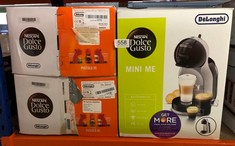 QUANTITY OF KITCHEN & APPLIANCES ITEMS TO INCLUDE NESCAFÉ DOLCE GUSTO DELONGHI PICCOLO XS POD CAPSULE COFFEE MACHINE, ESPRESSO, CAPPUCCINO AND MORE, EDG210.R,0.8 LITERS, RED AND BLACK EDG 210.R: LOCA