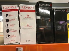 QUANTITY OF  ITEMS TO INCLUDE REVLON ONE-STEP HAIR DRYER AND VOLUMIZER FOR MID TO LONG HAIR (ONE-STEP, 2-IN-1 STYLING TOOL, IONIC AND CERAMIC TECHNOLOGY, UNIQUE OVAL DESIGN) RVDR5222: LOCATION - D RA