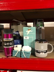 QUANTITY OF ITEMS TO INCLUDE CONTIGO WEST LOOP AUTOSEAL TRAVEL MUG, STAINLESS STEEL THERMAL MUG, VACUUM FLASK, LEAK PROOF TUMBLER, COFFEE MUG WITH BPA FREE EASY-CLEAN LID, 470 ML, RASPBERRY: LOCATION