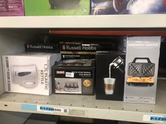 QUANTITY OF  ITEMS TO INCLUDE RUSSELL HOBBS RICE COOKER: LOCATION - E RACK