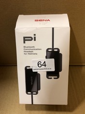 SENA PI, UNIVERSAL BLUETOOTH INTERCOM HEADSET, FITS MOST CYCLING AND MULTI-SPORT HELMETS, BLACK.: LOCATION - A