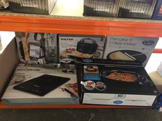 QUANTITY OF KITCHEN & APPLIANCES ITEMS TO INCLUDE QUEST 35800 PROFESSIONAL MULTI-FUNCTION ELECTRIC COOKER WITH VENTED GLASS LID / 240°C MAX TEMPERATURE/NON-STICK PAN COATING/ 30CM X 30CM PAN SIZE / 1