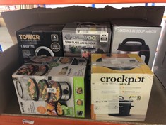 QUANTITY OF  ITEMS TO INCLUDE CROCK-POT SLOW COOKER | REMOVABLE EASY-CLEAN CERAMIC BOWL | 1.8 L SMALL SLOW COOKER (SERVES 1-2 PEOPLE) | ENERGY EFFICIENT | BLACK [CSC080]: LOCATION - F RACK