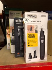 QUANTITY OF ITEMS TO INCLUDE BRAUN SERIES 5 51-W1600S ELECTRIC SHAVER FOR MEN, ELECTRIC RAZOR FOR MEN WITH EASYCLICK BODY GROOMER ATTACHMENT, EASYCLEAN, WET & DRY, RECHARGEABLE, CORDLESS FOIL RAZOR,