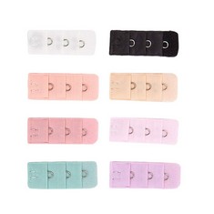 QUANTITY OF ADULT CLOTHES TO INCLUDE PRETYZOOM 10PC SOFT COMFORTABLE ELASTIC BRA EXTENDERS BRA EXTENSION STRAP 1 HOOK 3 ROW LADYS BRA EXTENDER BRA BAND UNDERWEAR BUCKLES ACCESSORY RANDOM COLOR: LOCAT