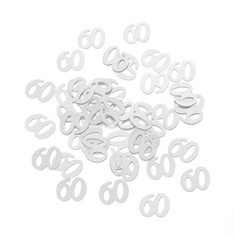 QUANTITY OF ASSORTED ITEMS TO INCLUDE AMOSFUN 1200PCS 60TH BIRTHDAY CONFETTI WEDDING ANNIVERSARY CONFETTI PARTY TABLE CONFETTI SEQUIN DECORATION SILVER - TOTAL RRP £250: LOCATION - RACK B