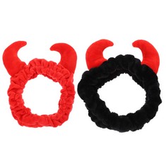 QUANTITY OF ASSORTED ITEMS TO INCLUDE FRCOLOR 2 PACK SPA HEADBAND FOR WOMEN ANIMAL EAR SPA HEADBAND DEVIL HORNS FACIAL HEADBAND FACE WASH HAIRBAND MAKEUP HEADBAND FOR SPORTS YOGA FACE CLEANING: LOCAT