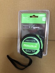 12 X TOOLZILLA 16FT PRO-TAPE MEASURE RRP £225: LOCATION - RACK A