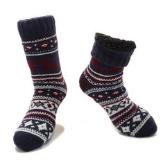 QUANTITY OF ADULT CLOTHES TO INCLUDE MAGIC MEN'S SLIPPER SOCKS NON-SLIP THERMAL FLEECE LINING KNIT KNEE SOCKS CUTE ANIMAL HOME BOOTEE WARM WINTER SOCKS,ELK KITE NAVY,SIZE UK7-9,SIZE US11-13: LOCATION