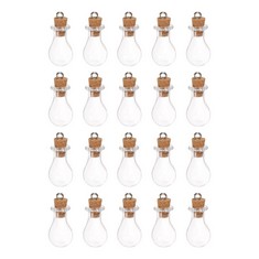 QUANTITY OF ASSORTED ITEMS TO INCLUDE SOURCING MAP 20PCS MINI GLASS BOTTLES WITH CORK STOPPERS WATER DROP SHAPED TINY GLASS JARS SMALL GLASS VIALS TRANSPARENT CLEAR WISHING BOTTLES WITH RING FOR DIY