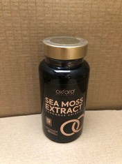 24 X SEA MOSS EXTRACT FOOD SUPPLEMENT BBE 07/2025 RRP £124: LOCATION - RACK C