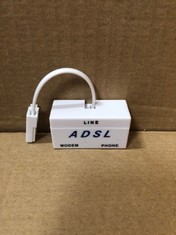 QUANTITY OF ADSL MICROFILTER SPLITTER  RRP £241: LOCATION - RACK D